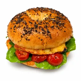 Halloumi Bagel